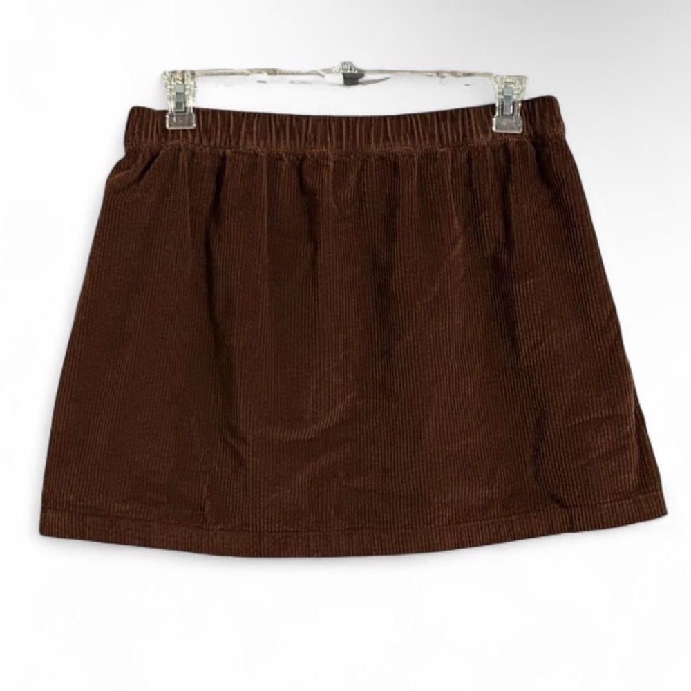 American Eagle Outfitters Brown Corduroy Mini Skirt - Picture 5 of 5